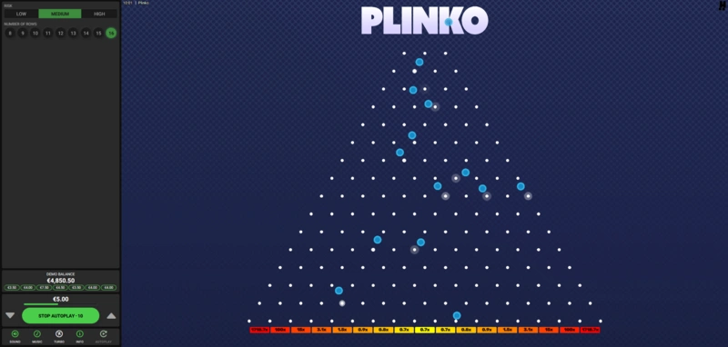 plinko gambling game