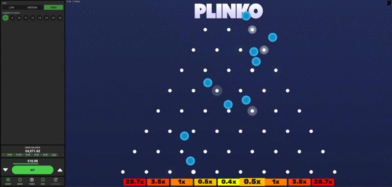 plinko game online real money